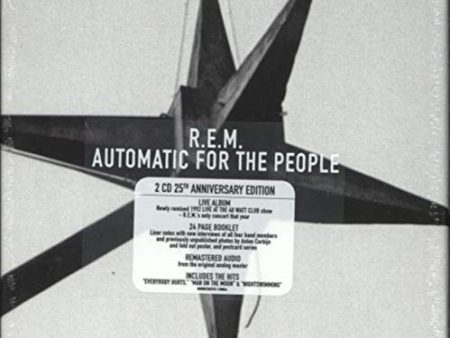 R.E.M. - AUTOMATIC FOR THE PEOPLE (25TH ANNIVERSARY) (CD) Hot on Sale