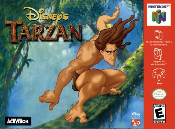 TARZAN  - N64 (W BOX) For Sale