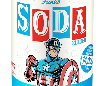 CAPTAIN AMERICA (COMMON) - FUNKO SODA Hot on Sale