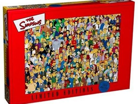 SIMPSONS: SUNDAY AFTERNOON ON THE RIVER - PUZZLE-1000 PIECES-LTD ED on Sale