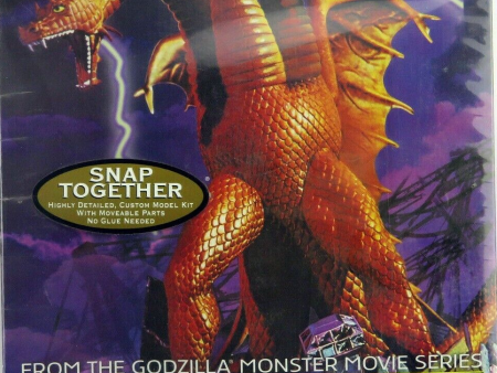 GODZILLA: KING GHIDORAH - MODEL KIT-AURORA-6802-OPEN BOX Hot on Sale